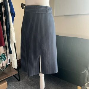 Pencil Skirt With Belt